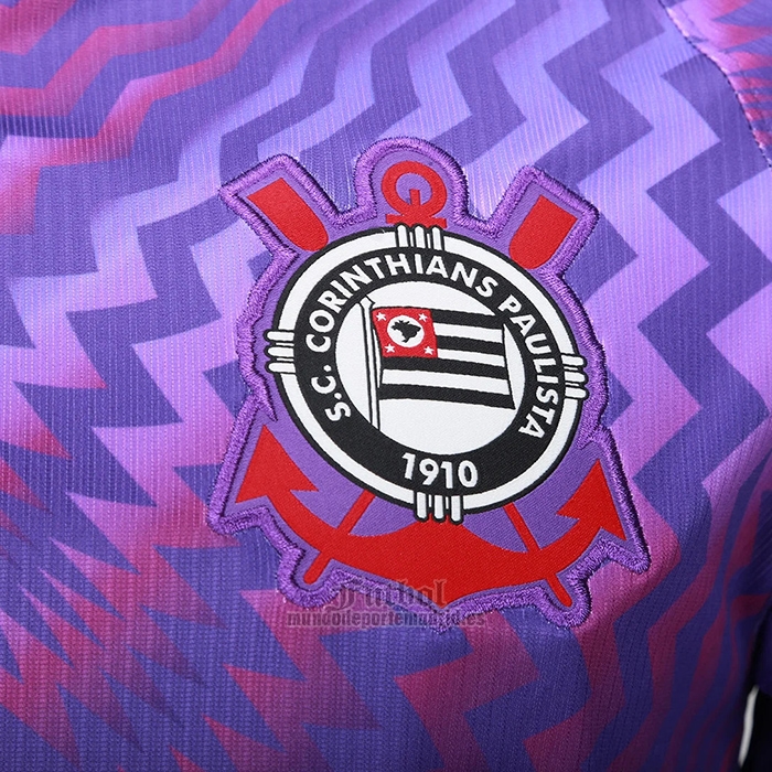 Camiseta Corinthians Portero 2026-2027 Purpura Tailandia